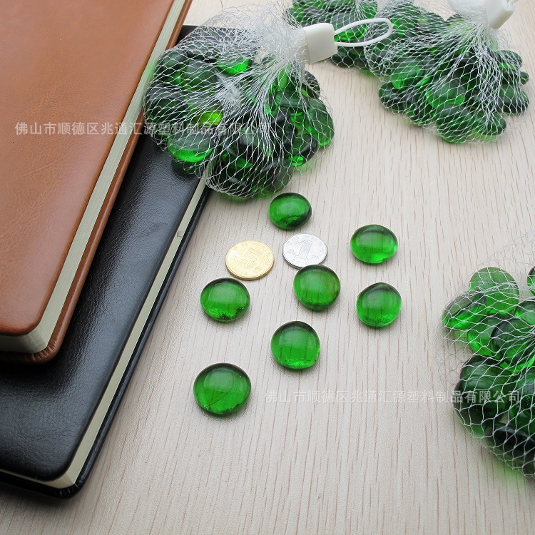 F系列JF深綠扁珠17-19MM廣告圖