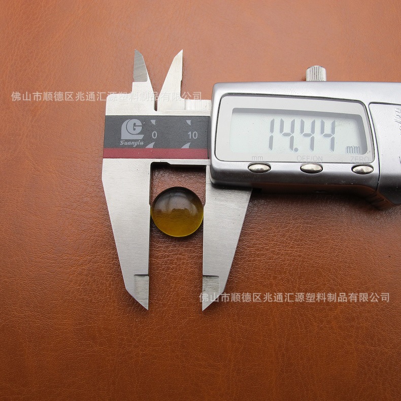 F系列JF琥珀扁珠13-14MM卡尺